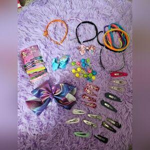 Colorful Kids Hair Accessories Set-Jojo Siwa|Barbie